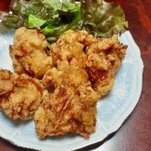 お惣菜風もも肉の唐揚げ(*^_^*)